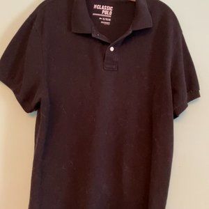 Black XL Old Navy Classic Polo